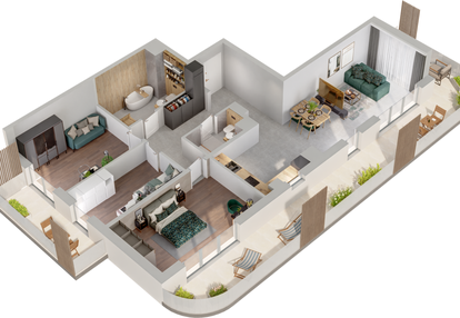 Mieszkanie w inwestycji: Mieszkaj w mieście - przy Bonarce