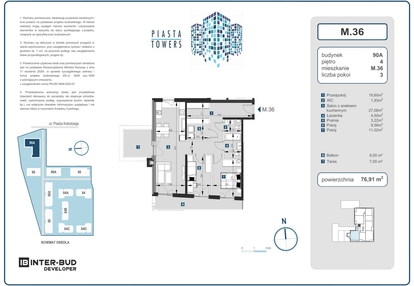 Mieszkanie w inwestycji: Piasta Towers bud. 90A