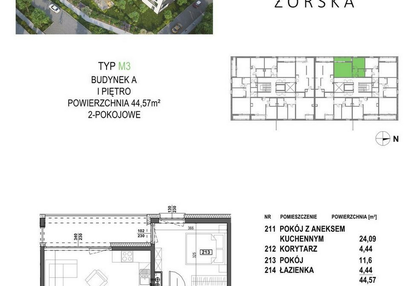 Mieszkanie w inwestycji: Apartamenty Żorska