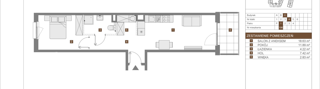 Mieszkanie w inwestycji: Osiedle Wilno VII etap 3
