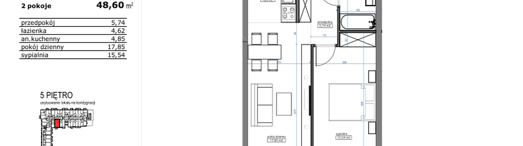 Mieszkanie w inwestycji: Naramowicka 172