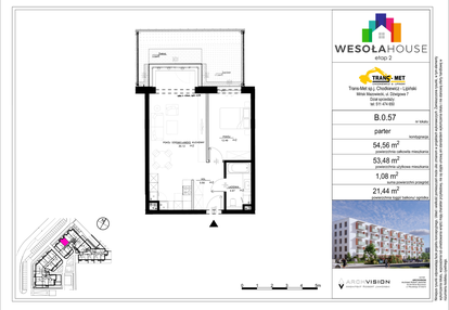 Mieszkanie w inwestycji: Wesoła House Etap II