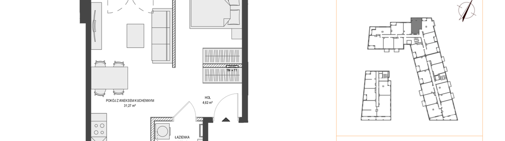 Mieszkanie w inwestycji: Zajezdnia Motława
