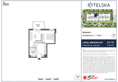 Mieszkanie w inwestycji: Rytelska