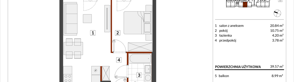 Mieszkanie w inwestycji: Warszawski Świt etap X