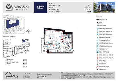 Mieszkanie w inwestycji: Chodźki Residence 2