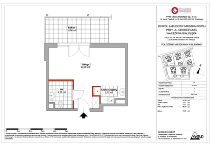 Mieszkanie w inwestycji: Młoda Białołęka II – apartamenty inwestycyjne