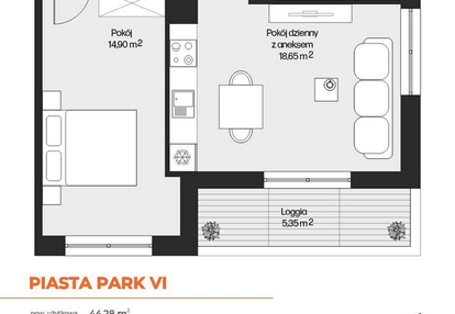 Mieszkanie w inwestycji: Piasta Park VI