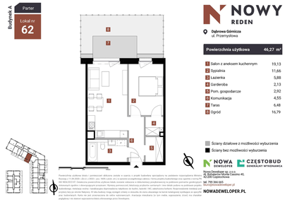 Mieszkanie w inwestycji: Nowy Reden
