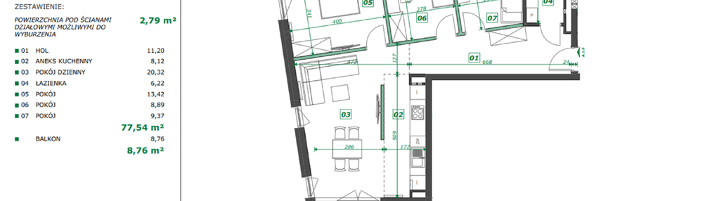 Mieszkanie w inwestycji: Apartamenty Pszczyńska