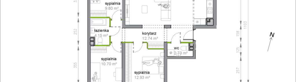 Mieszkanie w inwestycji: Przy Parku Vita