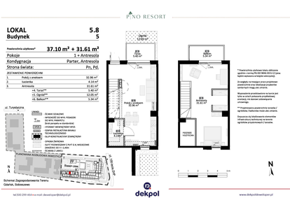 Mieszkanie w inwestycji: Pino Resort