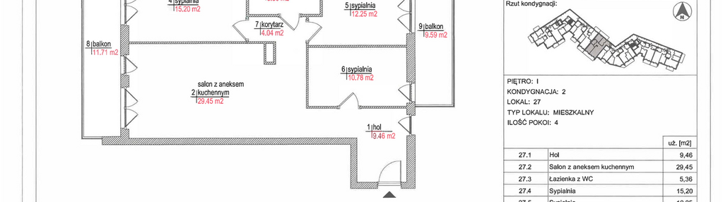 Mieszkanie w inwestycji: Zbożowa
