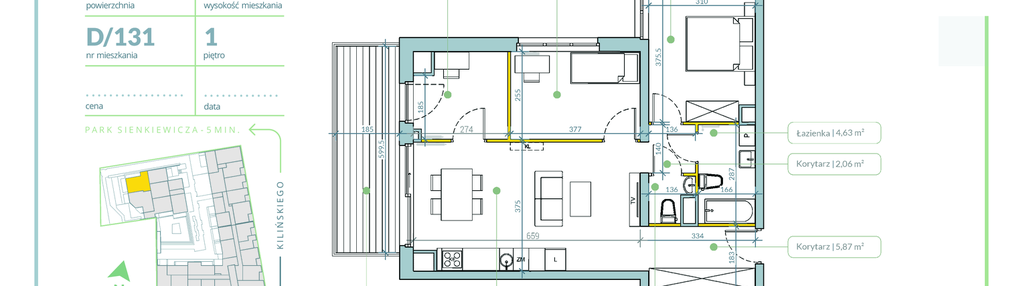 Mieszkanie w inwestycji: Flora Śródmieście