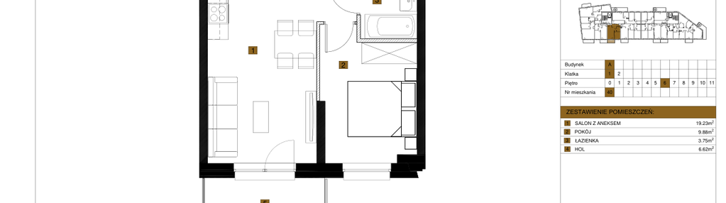 Mieszkanie w inwestycji: Apartamenty nad Oławką