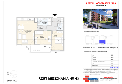 Mieszkanie w inwestycji: Wólczańska 248 - etap II