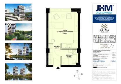 Mieszkanie w inwestycji: Aura Towers