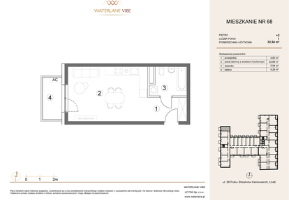Mieszkanie w inwestycji: Waterlane Vibe