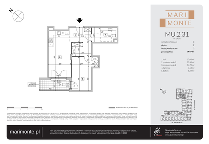 Mieszkanie w inwestycji: Marimonte - apartamenty inwestycyjne