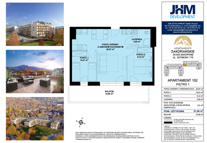 Mieszkanie w inwestycji: Apartamenty Zakopiańskie