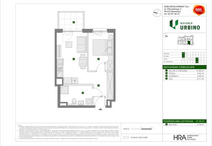 Mieszkanie w inwestycji: Osiedle Urbino etap 4.2