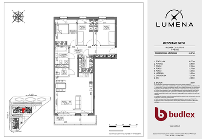 Mieszkanie w inwestycji: Lumena
