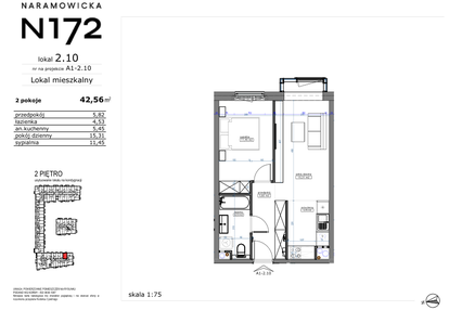 Mieszkanie w inwestycji: Naramowicka 172