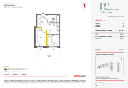 Mieszkanie w inwestycji: Miasteczko Julianów
