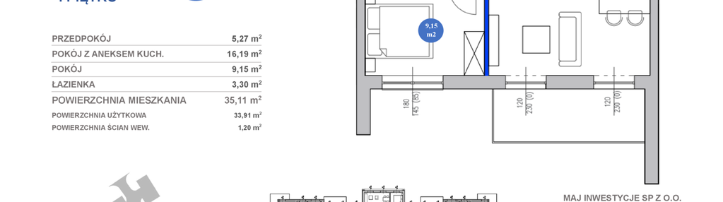 Mieszkanie w inwestycji: Osiedle Majowe 2.0 etap II