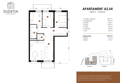 Mieszkanie w inwestycji: Apartamenty Sudetia