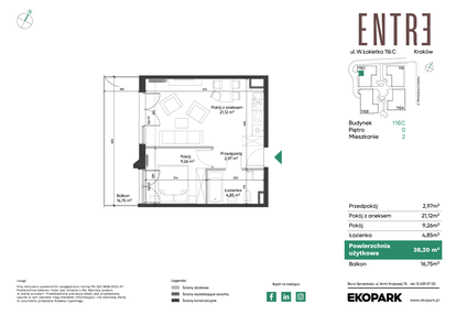 Mieszkanie w inwestycji: Entre