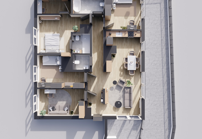 Mieszkanie w inwestycji: Odrzańskie Bulvary