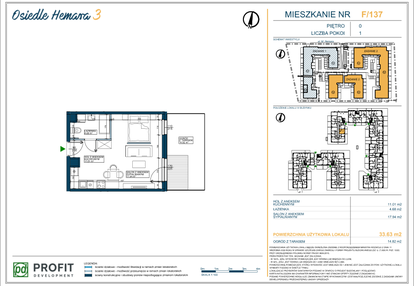 Mieszkanie w inwestycji: Osiedle Hemara - etap III bud. 2 i 3