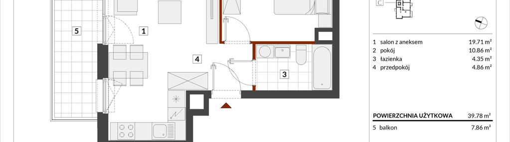 Mieszkanie w inwestycji: Warszawski Świt etap XI