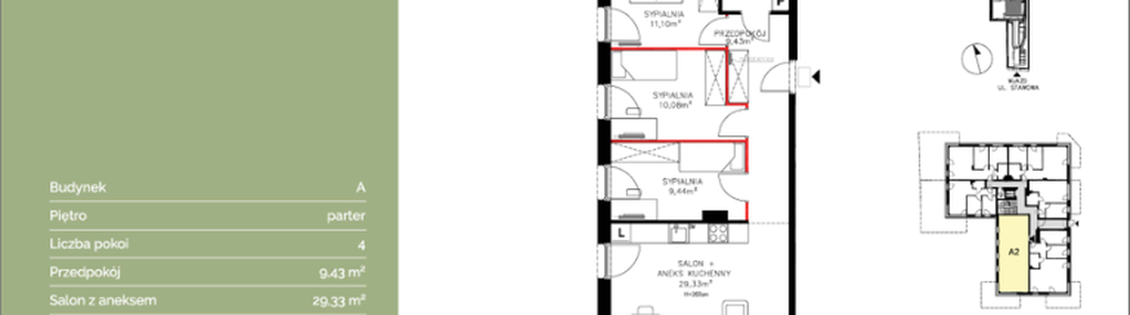 Mieszkanie w inwestycji: Stawowa Residence - etap V