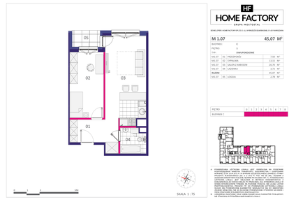 Mieszkanie w inwestycji: Home Factory etap III