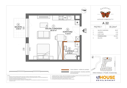 Mieszkanie w inwestycji: Apartamenty Rusałki
