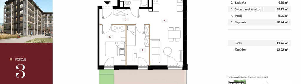 Mieszkanie w inwestycji: Krakowska Rogatka