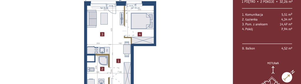 Mieszkanie w inwestycji: GEDANIA Riverside Living - apartamenty inwestycyjne