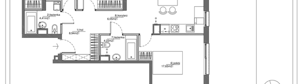 Mieszkanie w inwestycji: Rytm Mokotowa - etap 1B