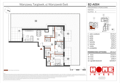 Mieszkanie w inwestycji: Warszawski Świt etap IX