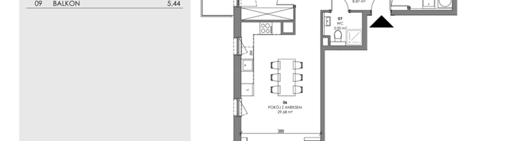 Mieszkanie w inwestycji: Akacjowa Wita
