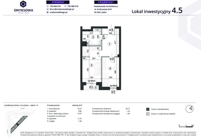 Mieszkanie w inwestycji: Onyksowa Design