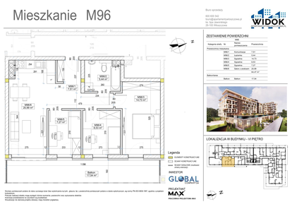 Mieszkanie w inwestycji: Apartamenty Widok Włoszczowa