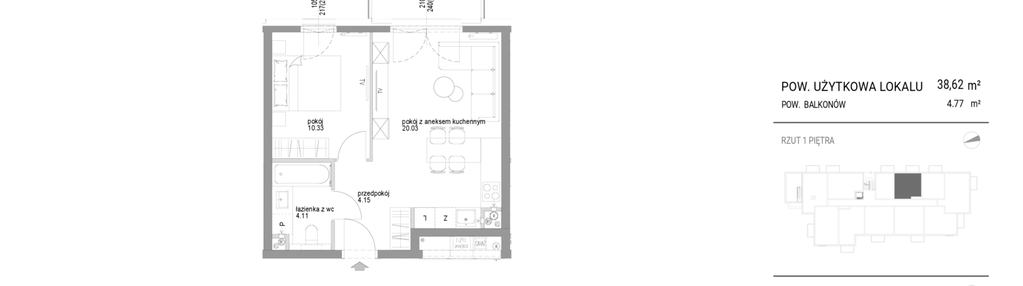 Mieszkanie w inwestycji: Kamienice Pruszczańskie