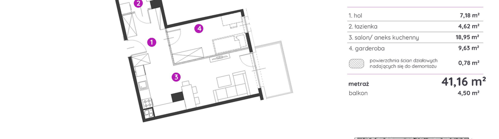 Mieszkanie w inwestycji: Murapol Osiedle Szafirove