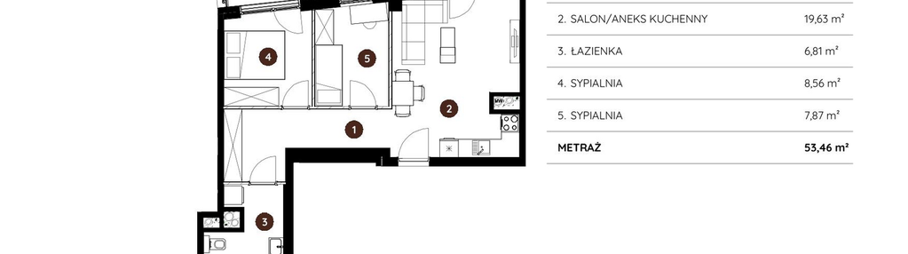 Mieszkanie w inwestycji: Murapol RiverSide