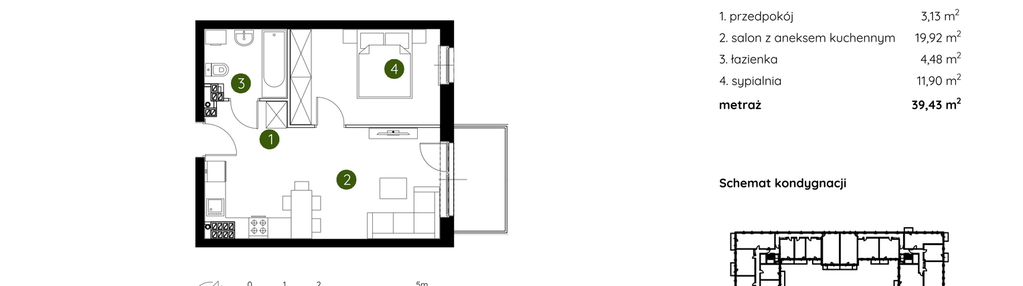Mieszkanie w inwestycji: Murapol Prado