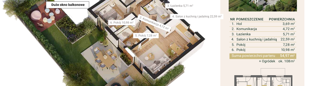 Mieszkanie w inwestycji: Spokojna Wólka etap IV