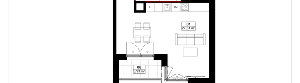 Mieszkanie w inwestycji: Skwer Witosa